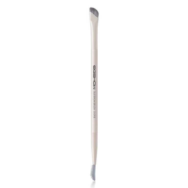 EIGSHOW Dual-Ended Precision Eyebrow Brush and Comb for Eyeliner Lining, Sculpting Brows, Professional Eye Makeup Tools (D109B) - Image 1